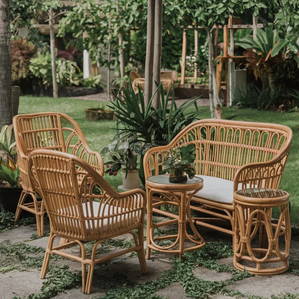 meble ogrodowe rattan eko