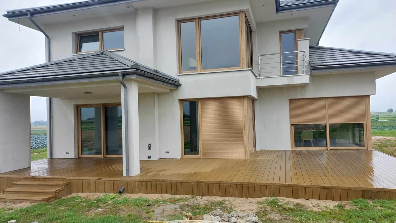 System kompozytowy na tarasy - Skierniewice