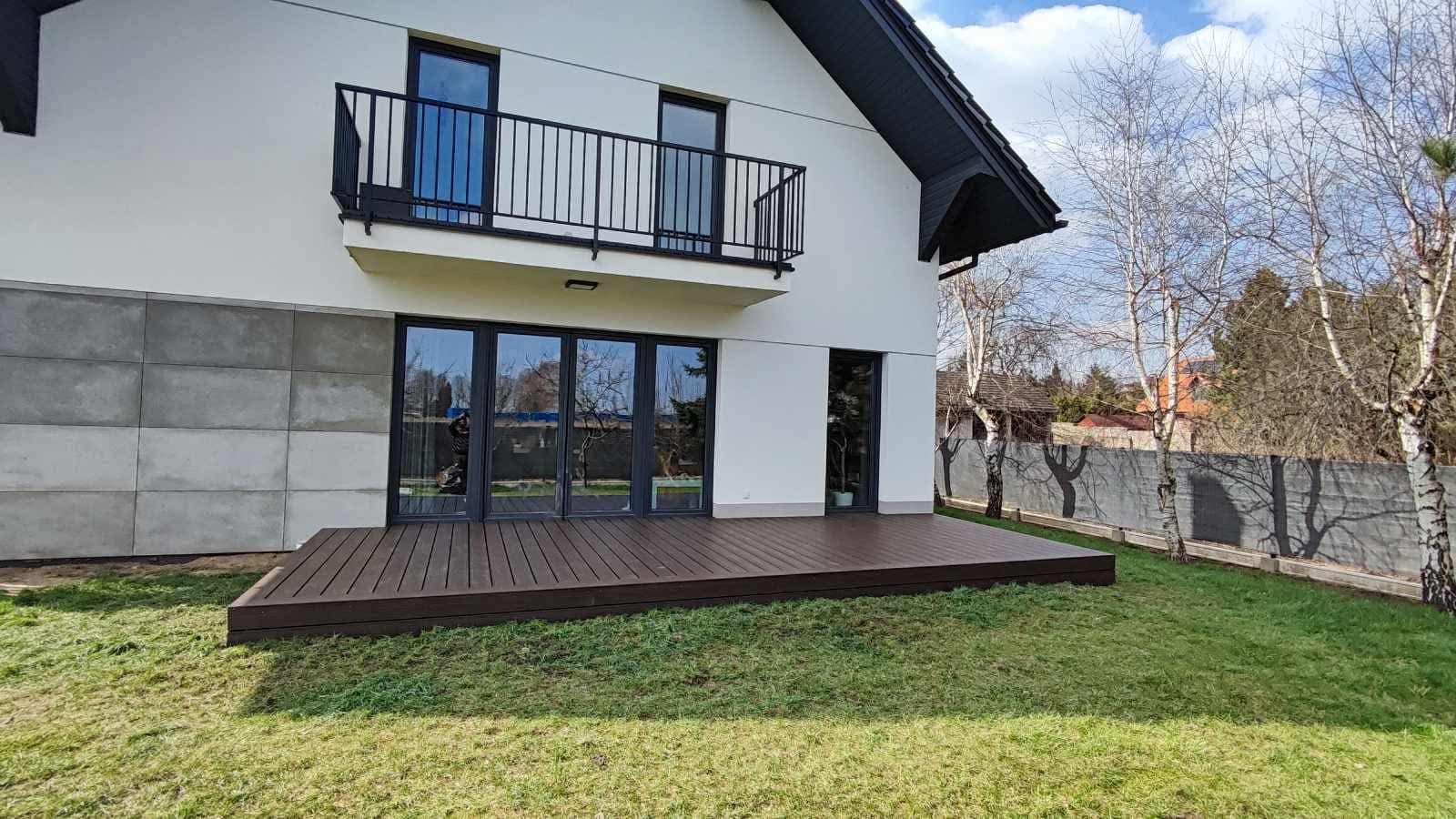 Taras kompozytowy bez listew kątowych
