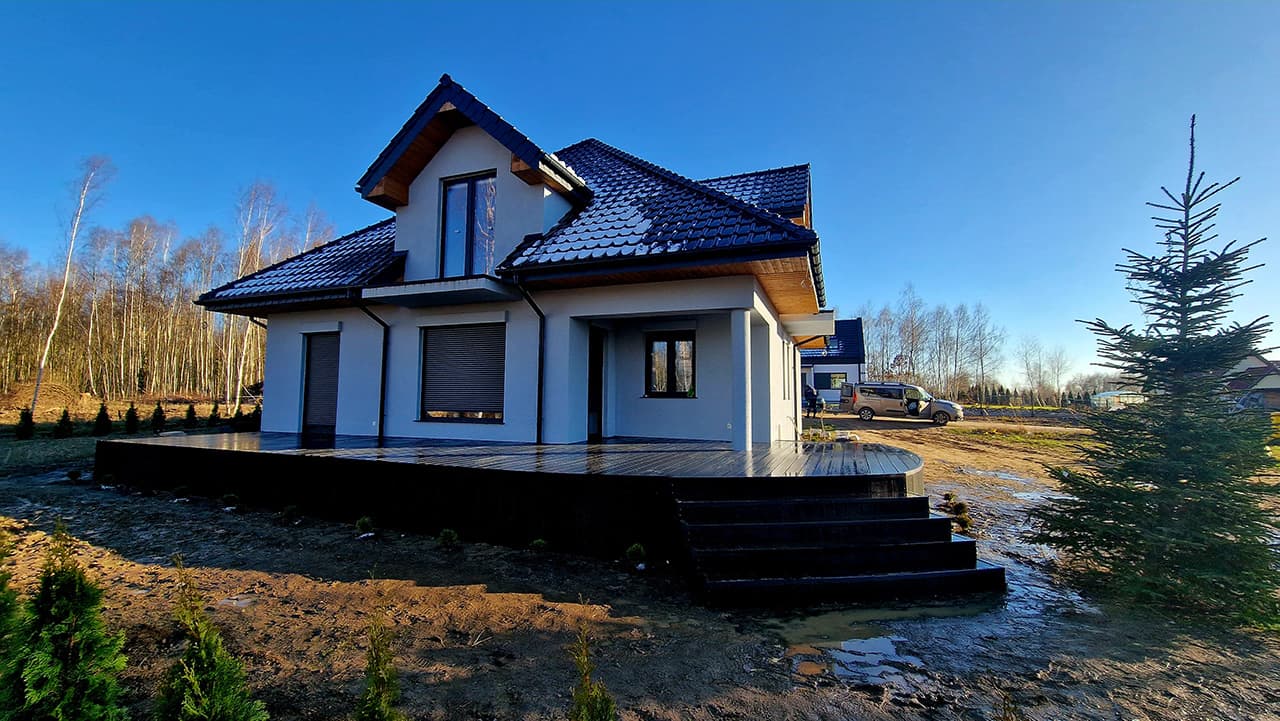 Budowa tarasów w Sosnowcu