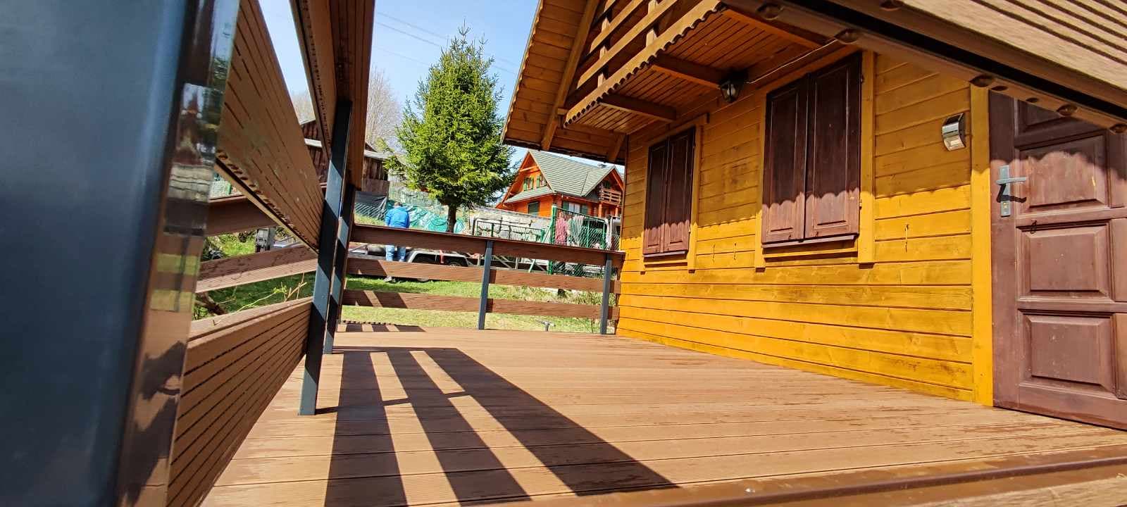 Tarasy kompozytowe i drewniane - Zawoja