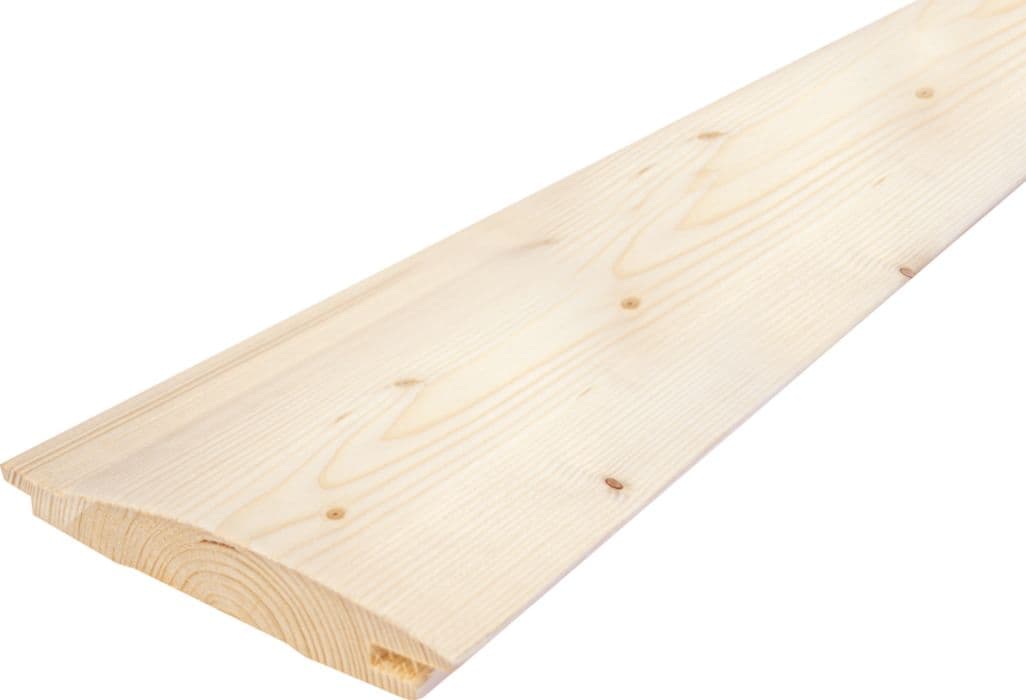 Deska elewacyjna świerkowa PÓŁBAL 28x146 Świerk Skandynawski 5,4 m