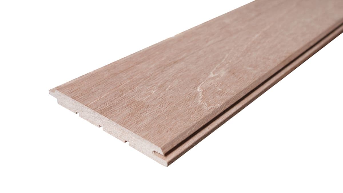 Deska elewacyjna 15x145 Dark Red Meranti Faza A 3,6 m