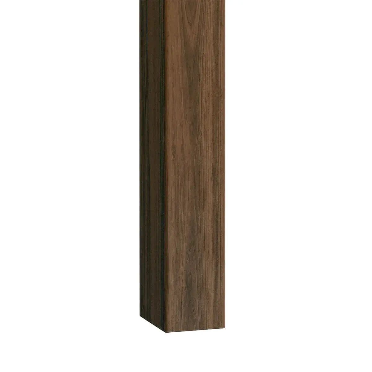 Lamele ścienne orzech 30x40 mm – listwy dekoracyjne na ścianę