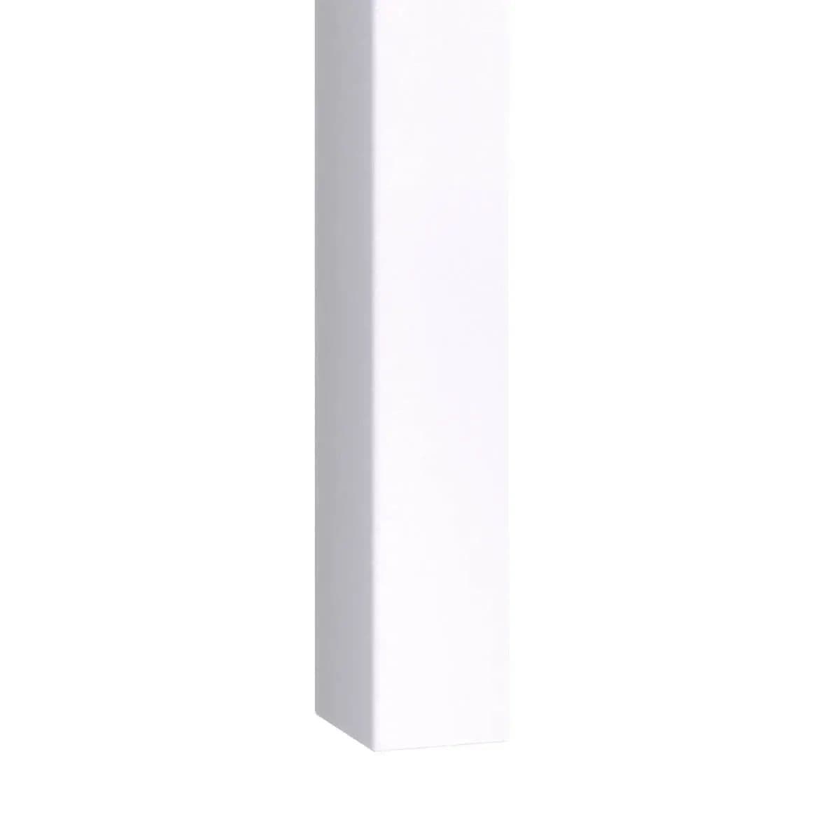 Lamele ścienne biały 30x40 mm – listwy dekoracyjne na ścianę
