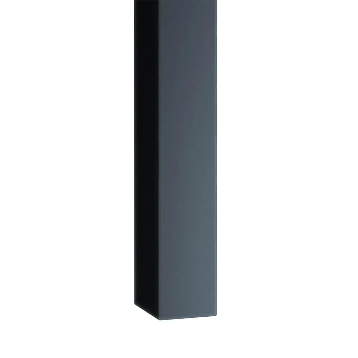 Lamele ścienne antracyt 30x40 mm – listwy dekoracyjne na ścianę