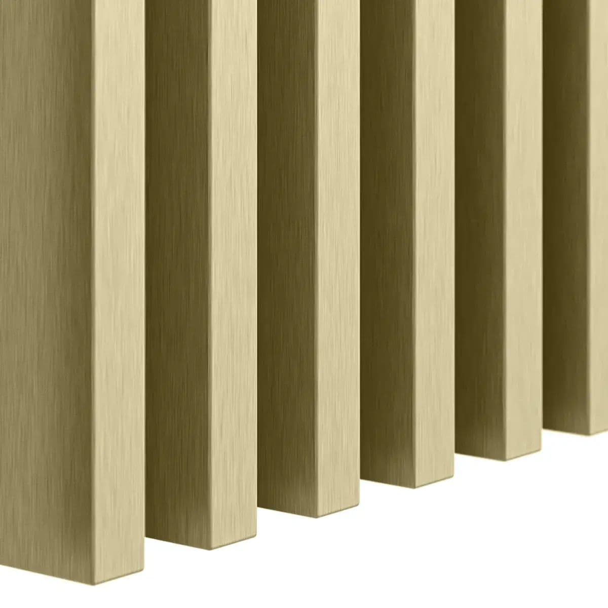 Lamele ścienne złoty połysk 30x40 mm – listwy dekoracyjne na ścianę