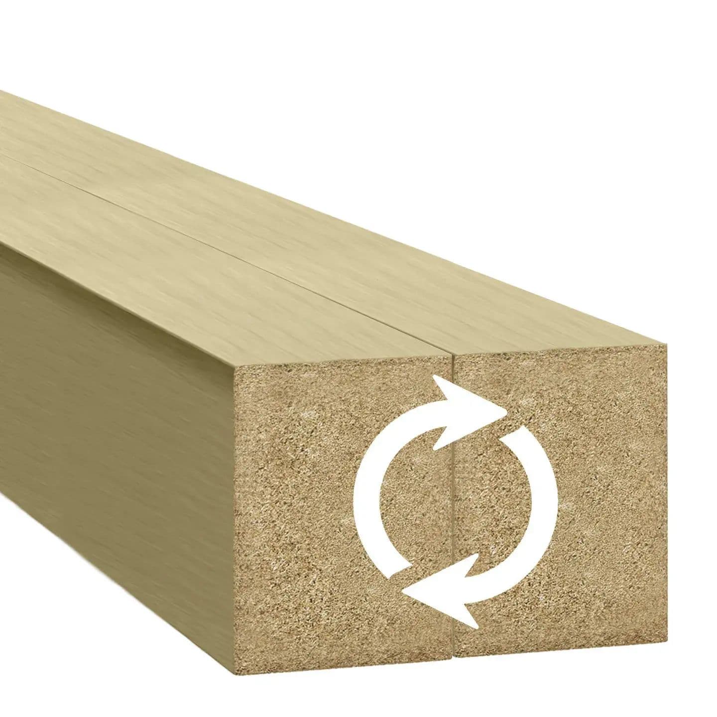 Lamele ścienne złoty połysk 30x40 mm – listwy dekoracyjne na ścianę