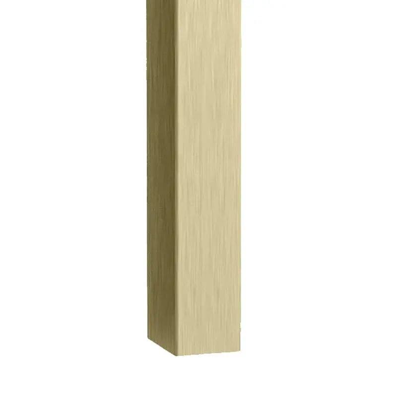 Lamele ścienne złoty połysk 30x40 mm – listwy dekoracyjne na ścianę