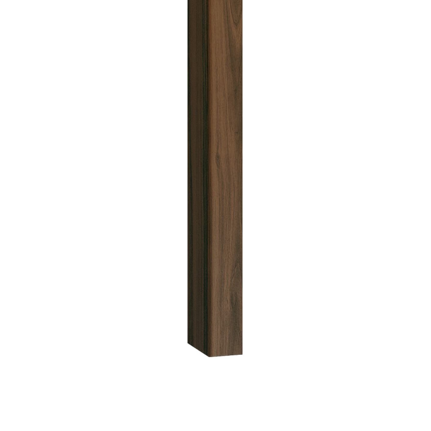 Lamele ścienne orzech 16x30 mm listwy dekoracyjne na ścianę