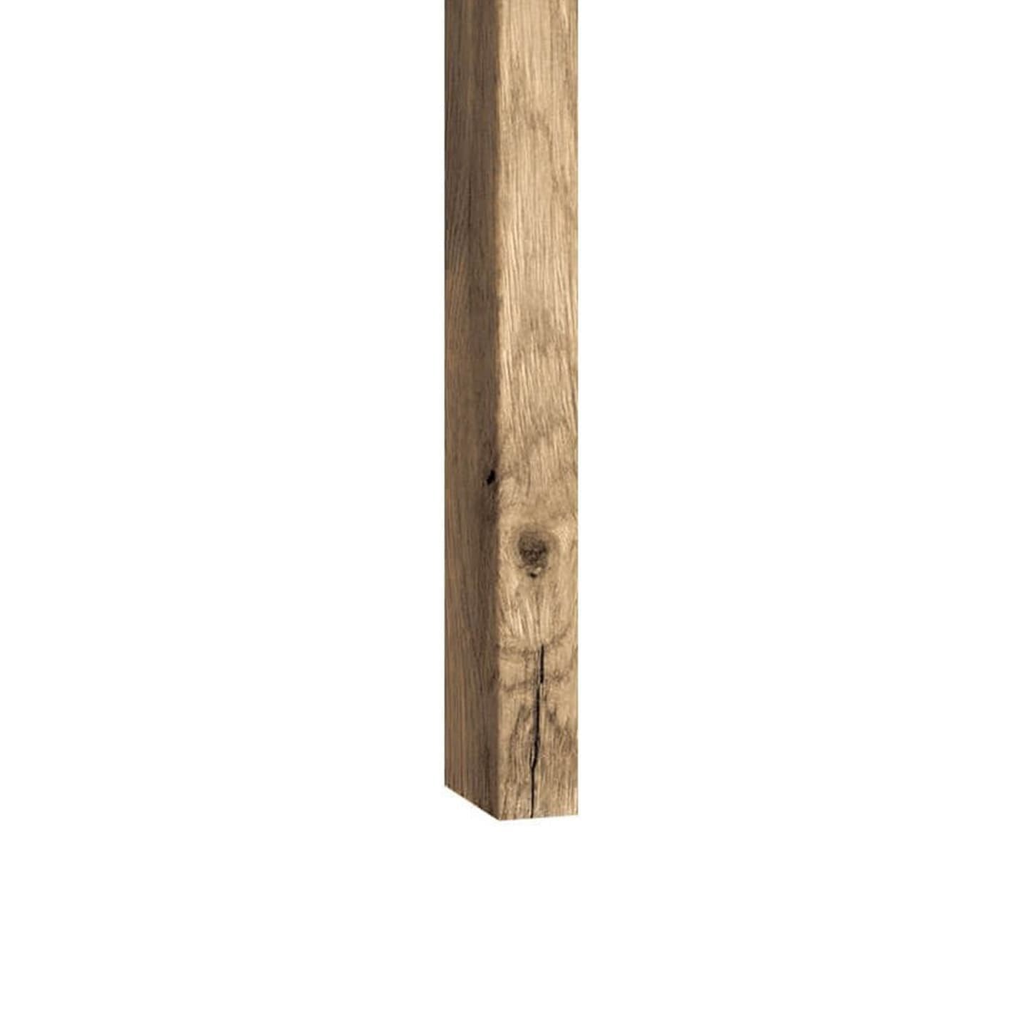 Lamele ścienne dąb wotan 16x30 mm listwy dekoracyjne na ścianę