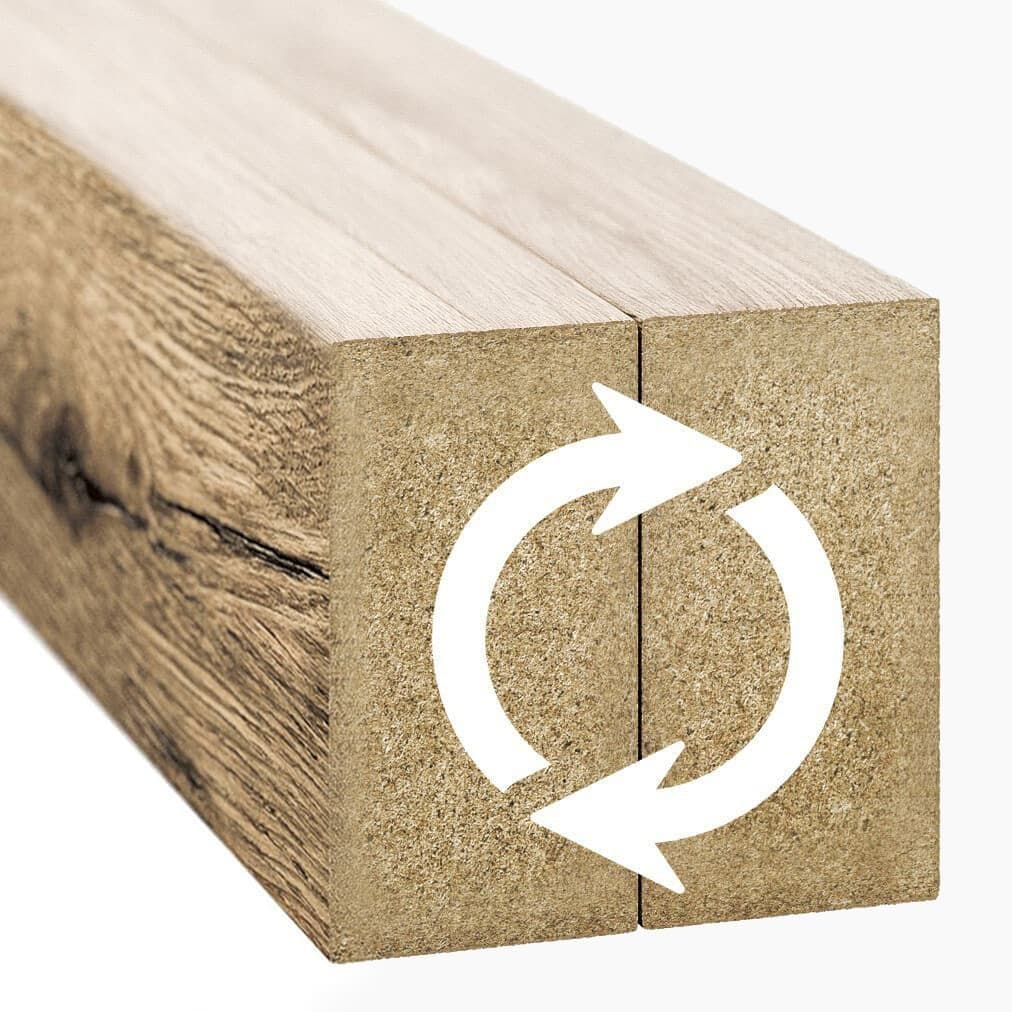 Lamele ścienne dąb wotan 16x30 mm listwy dekoracyjne na ścianę