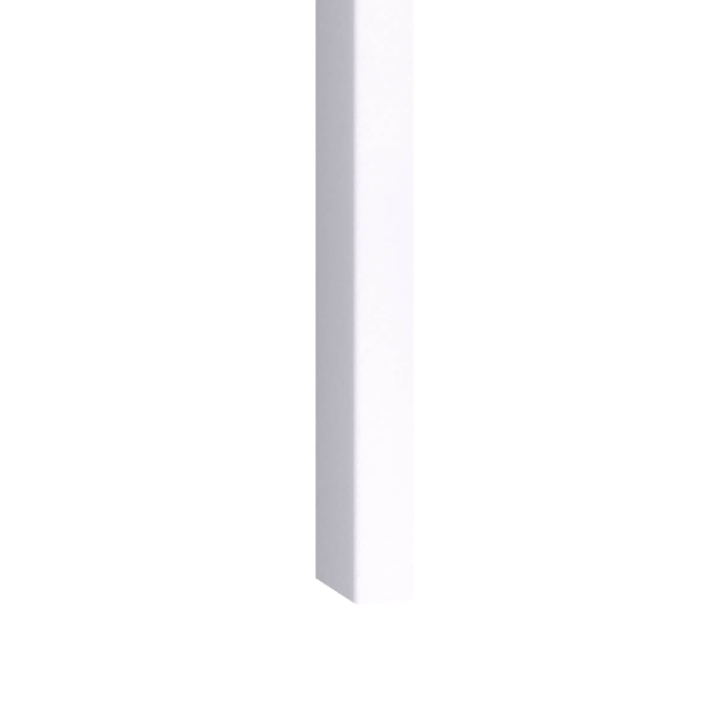 Lamele ścienne biały 16x30 mm listwy dekoracyjne na ścianę