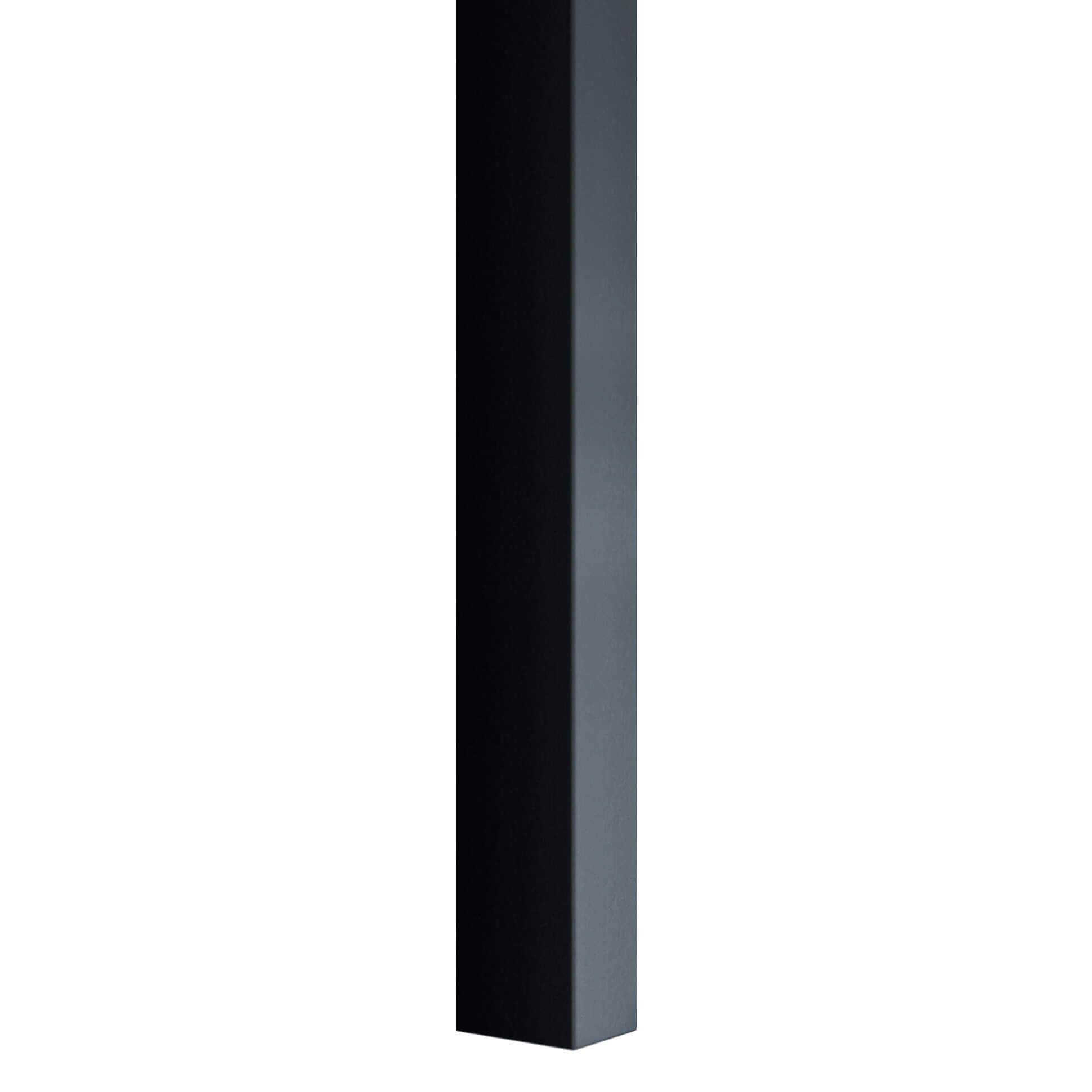 Lamele ścienne antracyt 16x30 mm listwy dekoracyjne na ścianę