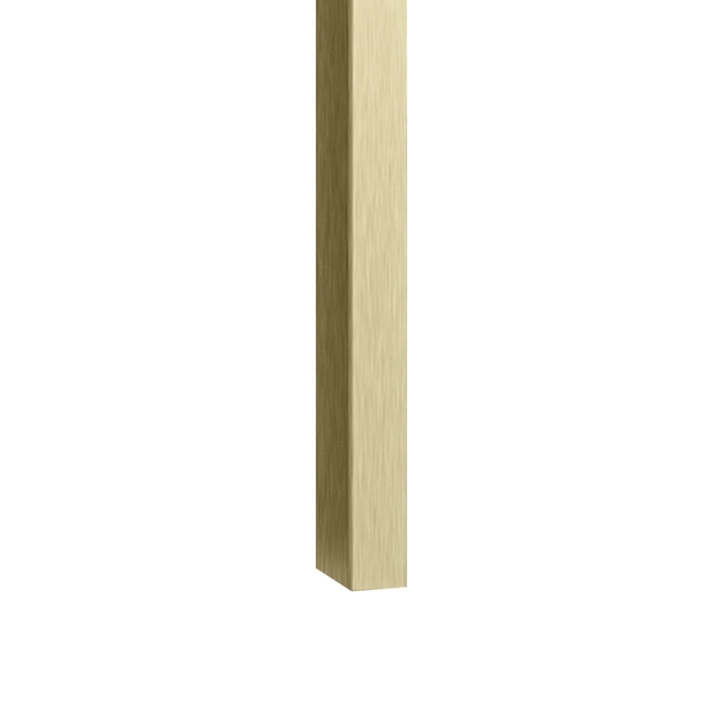 Lamele ścienne złoty połysk 16x30 mm listwy dekoracyjne na ścianę