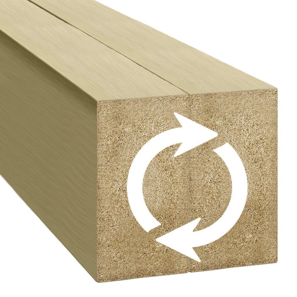 Lamele ścienne złoty połysk 16x30 mm listwy dekoracyjne na ścianę