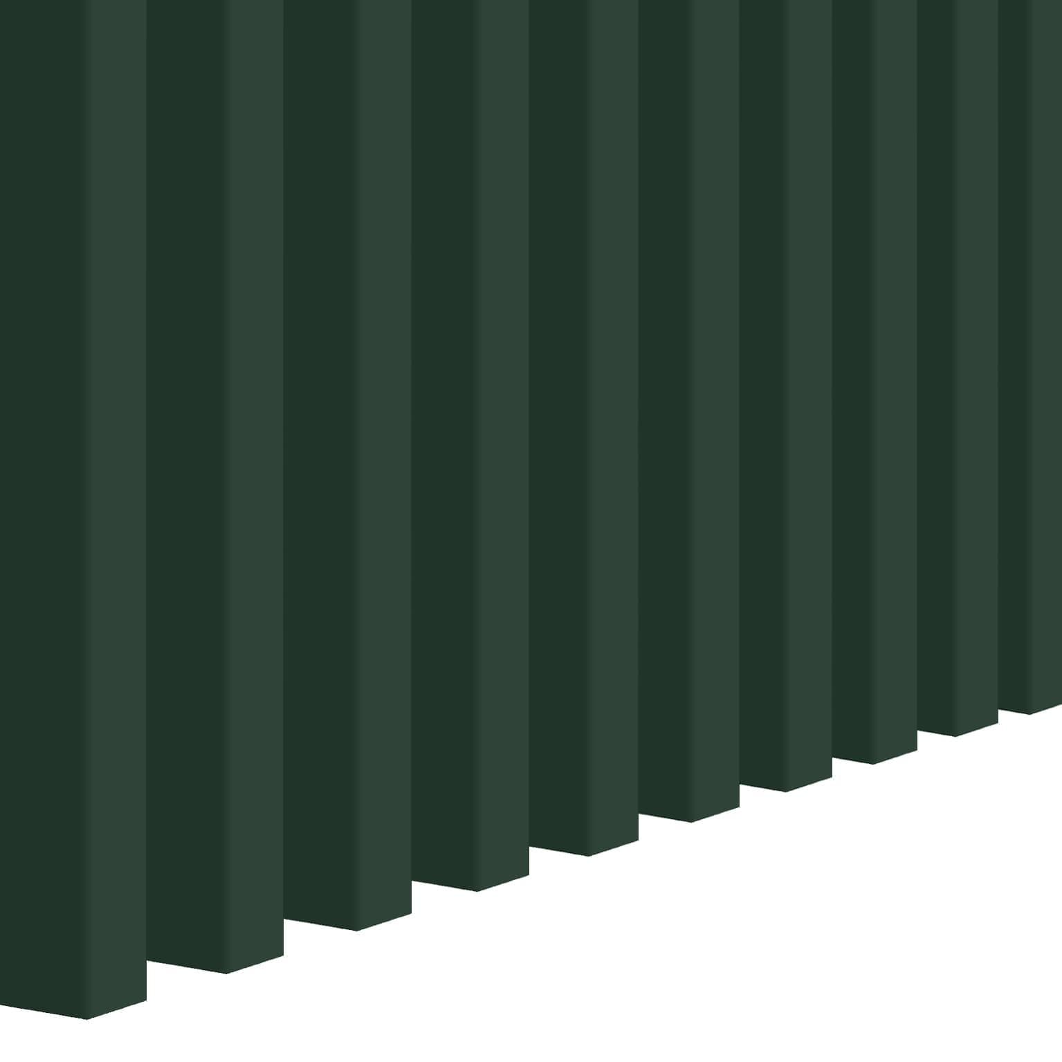 Lamele ścienne butelkowa zieleń 16x30 mm listwy dekoracyjne na ścianę
