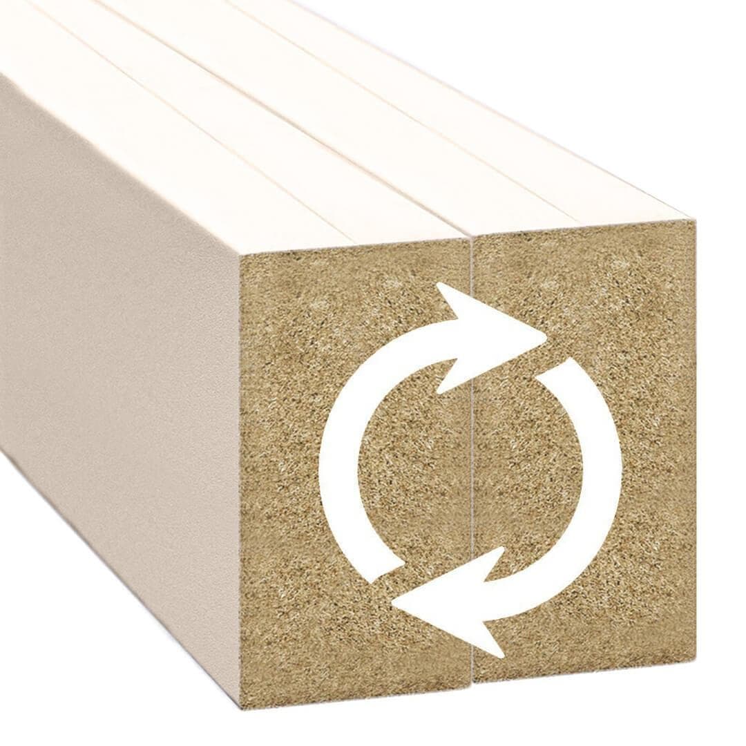 Lamele ścienne beżowy 16x30 mm listwy dekoracyjne na ścianę