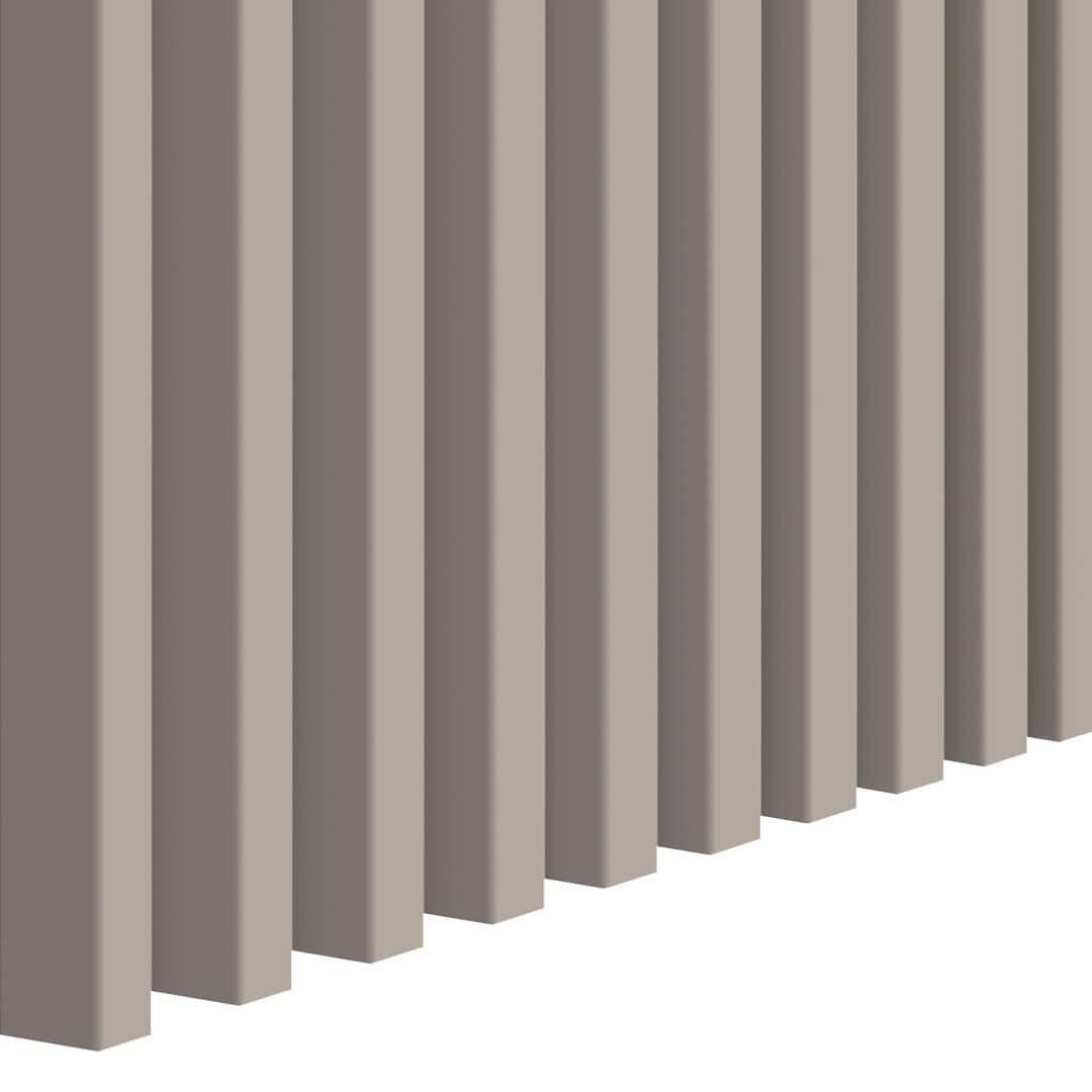 Lamele ścienne kaszmir 16x30 mm listwy dekoracyjne na ścianę