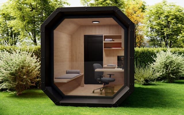 Unikalne biuro ogrodowe All in One 400x245x250