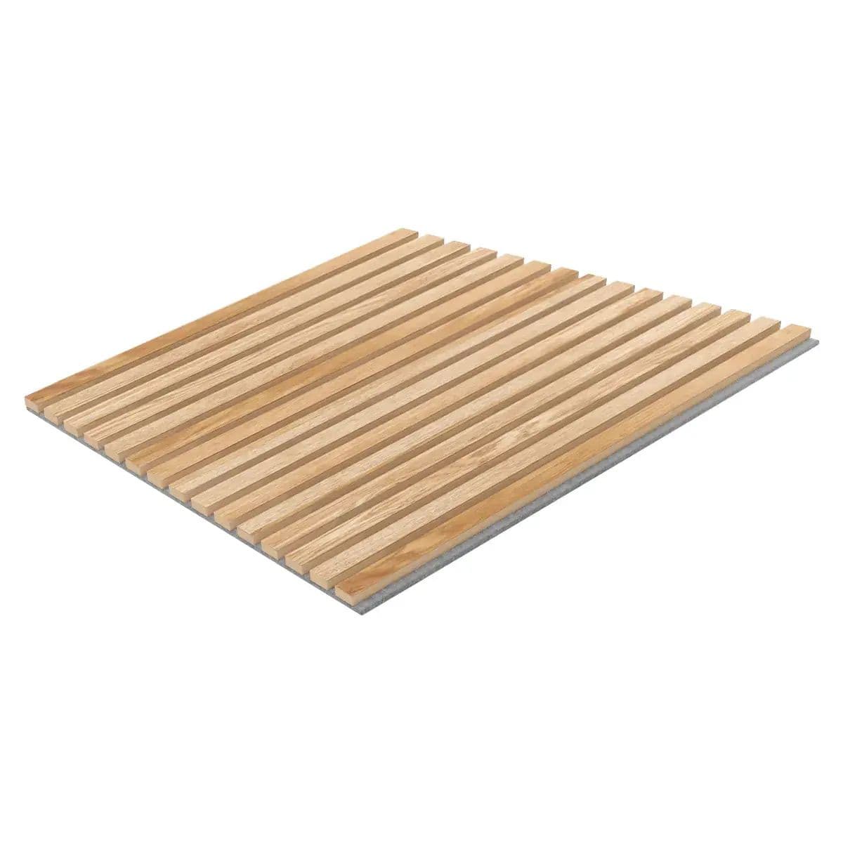 Panel akustyczny FORNIROWANY dąb | szary filc 19 mm 60x240 cm grubości szary filc