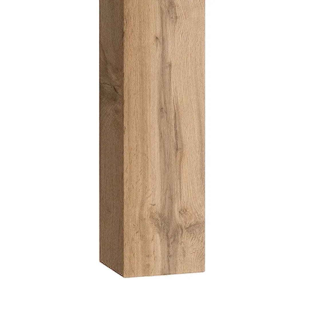 Ścianka z lameli 30x60 mm dąb naturalny do 2750 mm szerokości zestaw do montażu