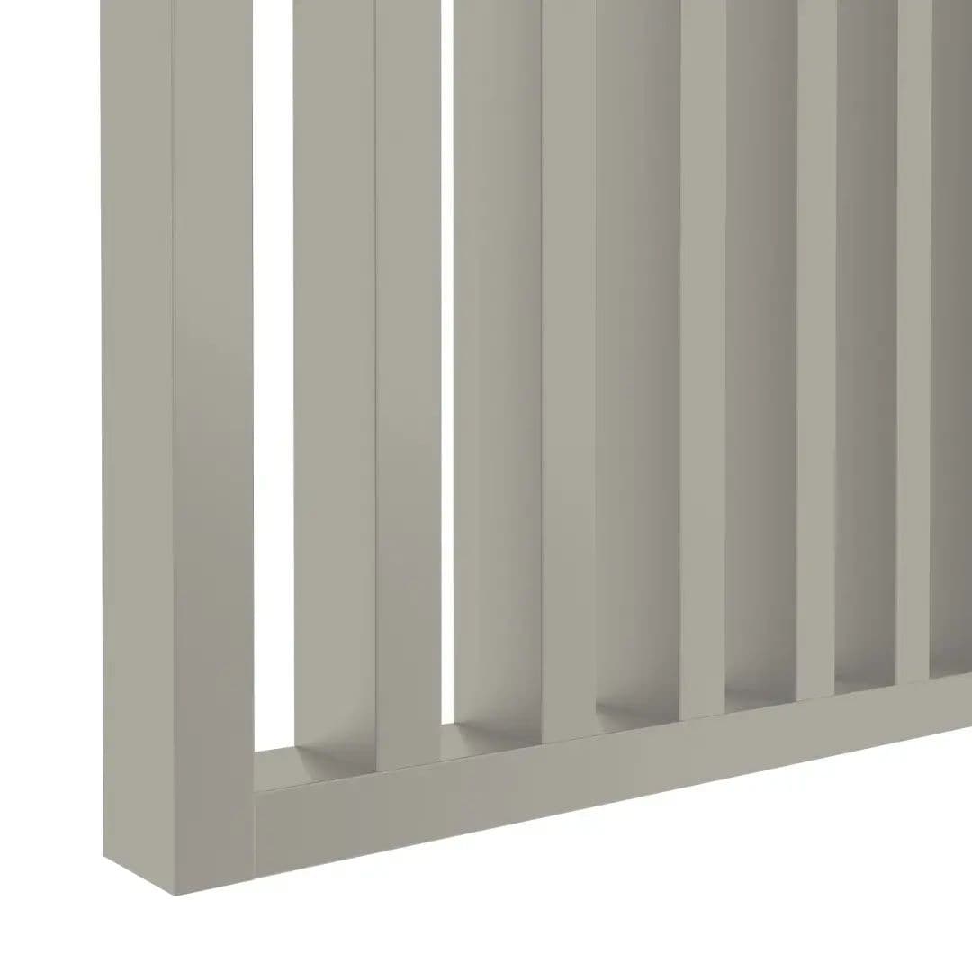 Ścianka z lameli 30x60 mm kaszmir do 2750 mm szerokości zestaw do montażu