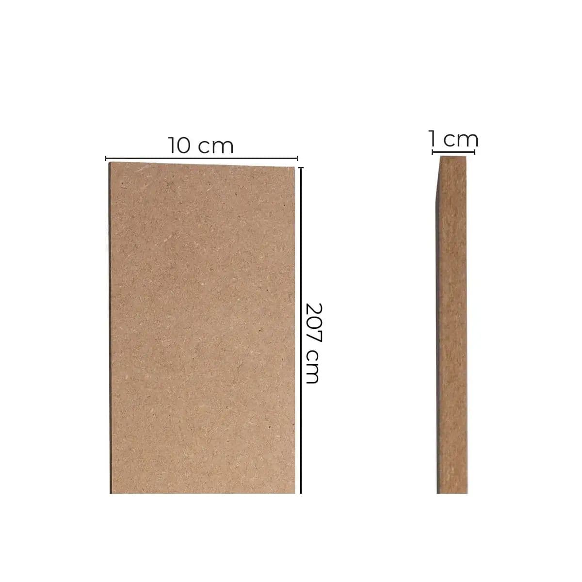 Lamela DIY - listwa do samodzielnego malowania 10x100 mm