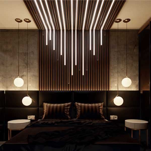 Lampa LED MINI do lamel ściennych