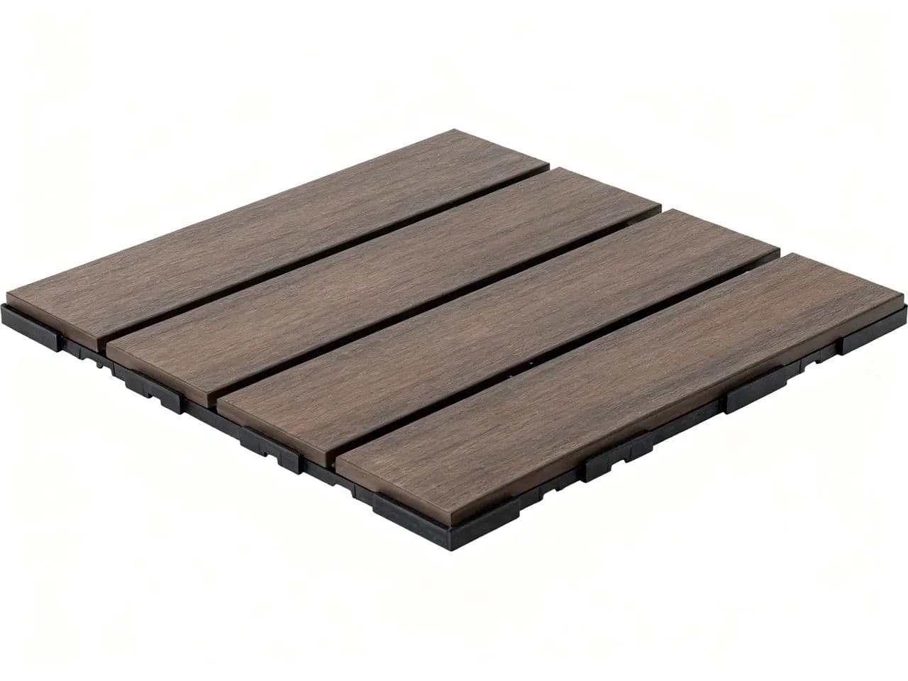 Podest Tarasowy Kompozytowy Premium Ciemny brąz 30x30x2,2 cm