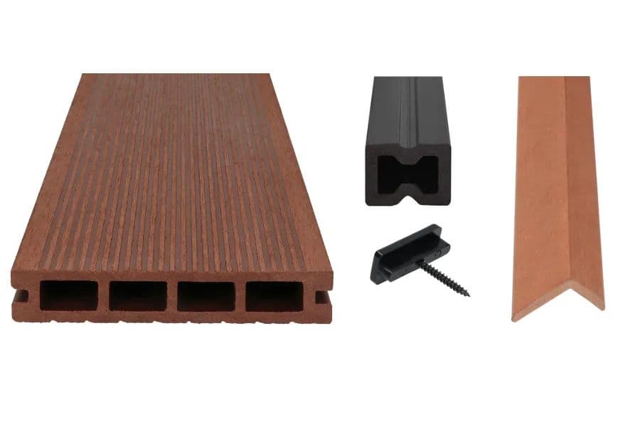 System kompozytowy SELECT dla tarasu 50m2 - Miedziany