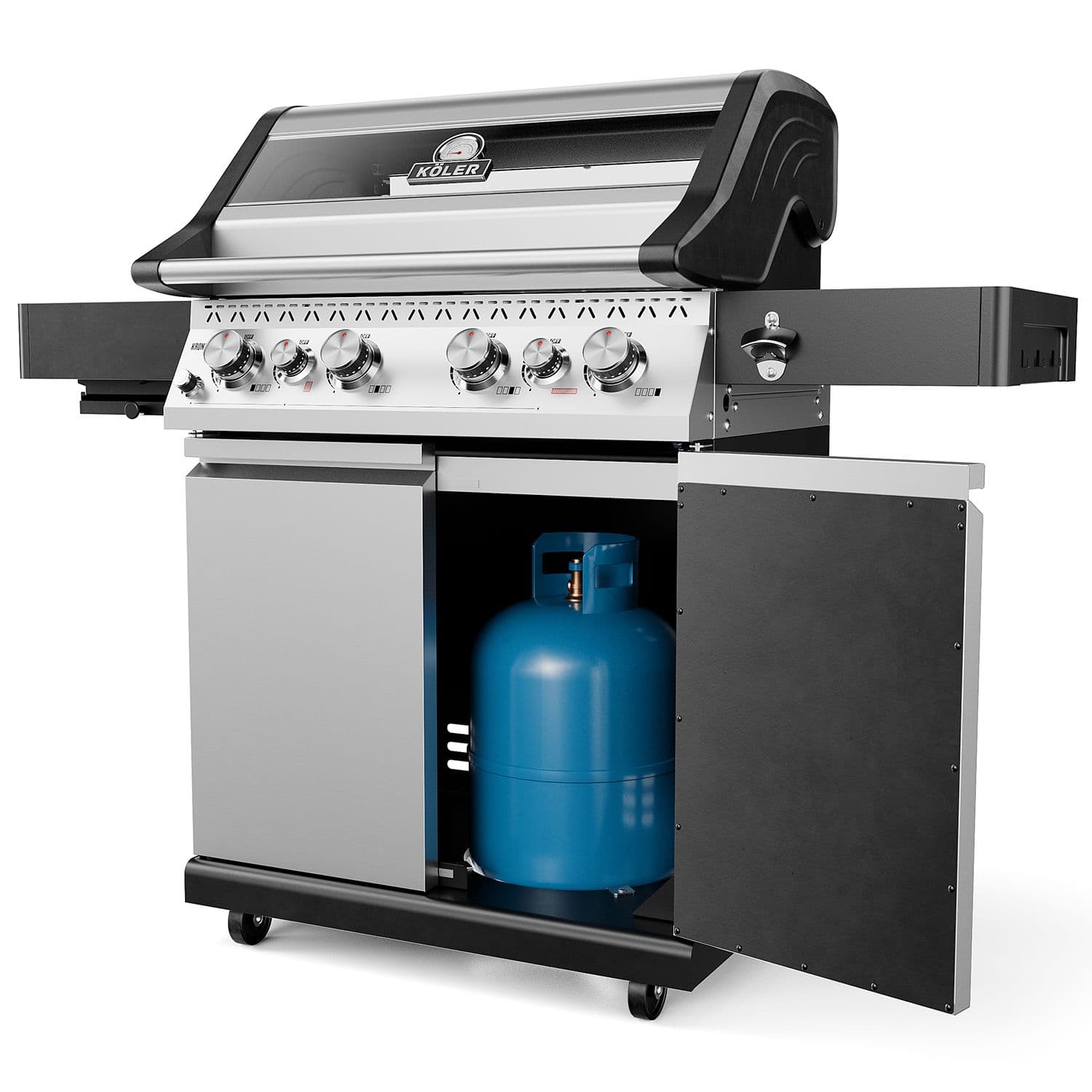 Grill Gazowy Koler Krone S1 Silver