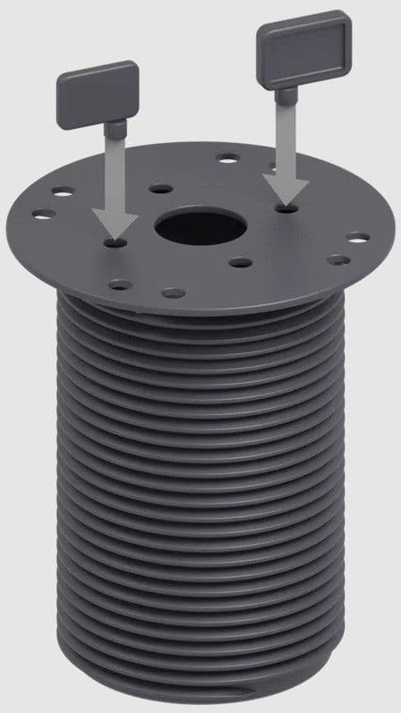 Dodatkowe dystanse 3 mm do serii PODSTAWKI TARASOWE, SPIRAL, STANDARD, MAX opak. 100 szt. L3
