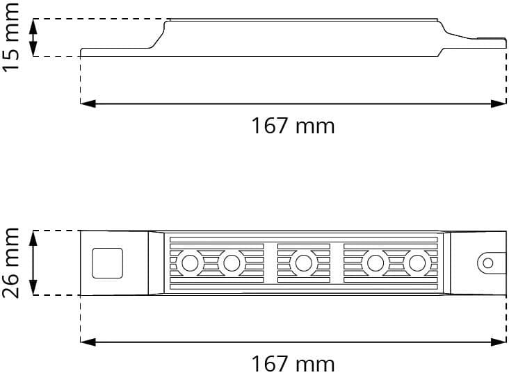 Niewidoczny łącznik do desek tarasowych o szerokości 13,80-14,50 mm - 1 szt LT14 10200