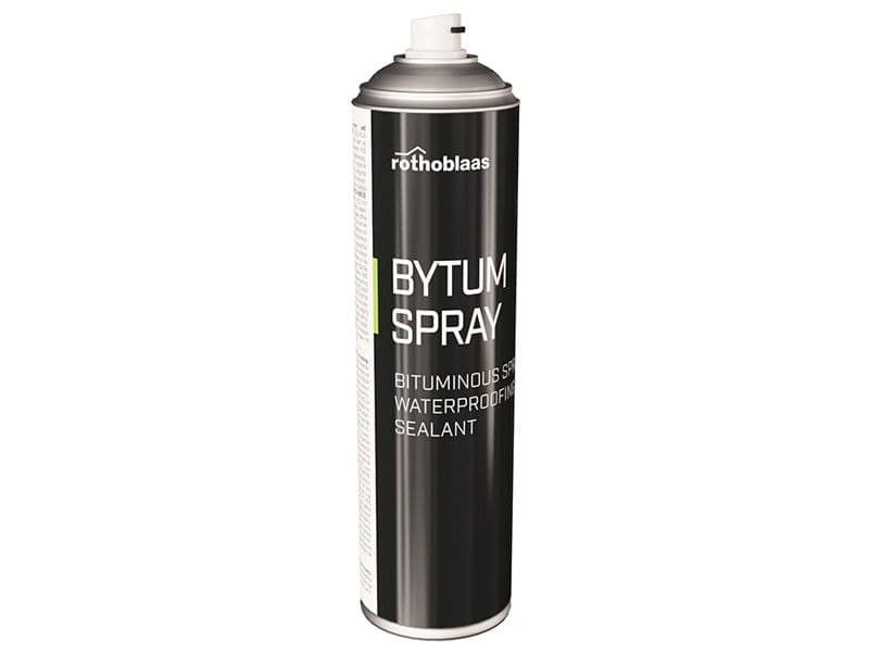 Membrana bitumiczna w SPRAYU uszczelniająca Rothoblaas BYTUM SPRAY