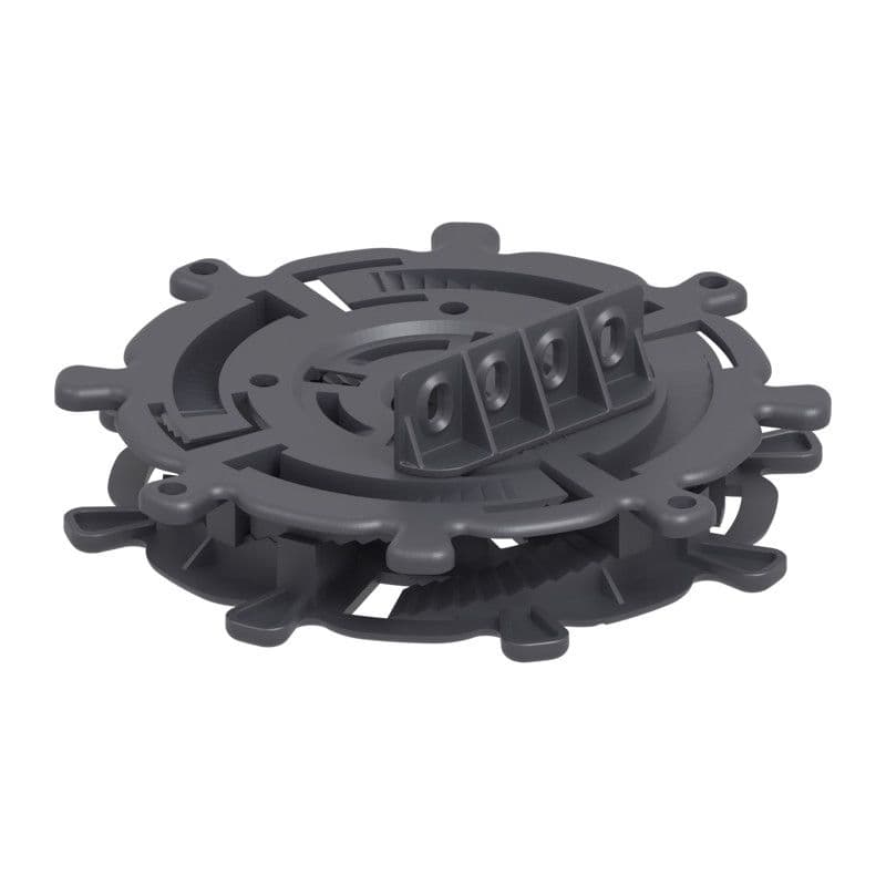 Regulowany wspornik tarasowy pod legary SPIRAL