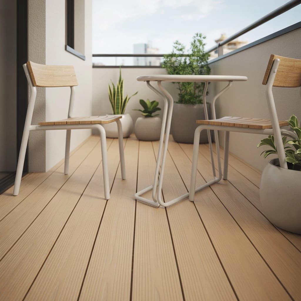 Deski kompozytowe na wąski balkon